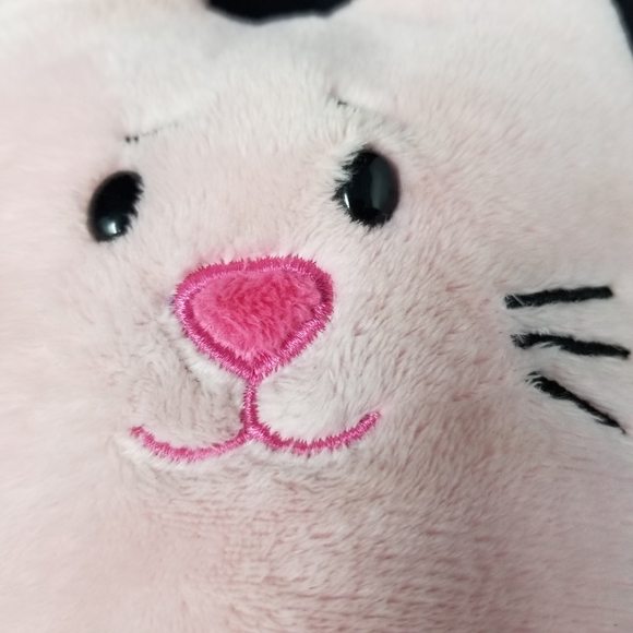 GANZ - PINK BUNNY WITH EMBROIDERED FLOWERS - Picture 3 of 8